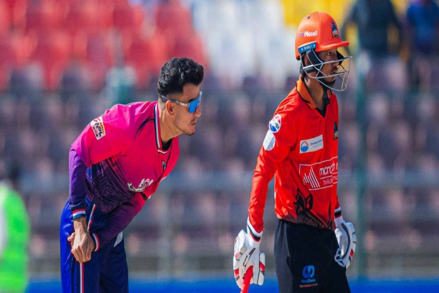 Chitwan’s blazing start: 76 without loss in first 10 overs